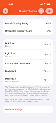 VA Disability Pay Screenshot 2 of 4