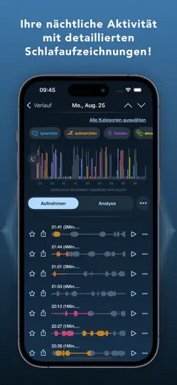 Screenshot von Schlaftracker & Sleep Recorder auf dem iPhone 4