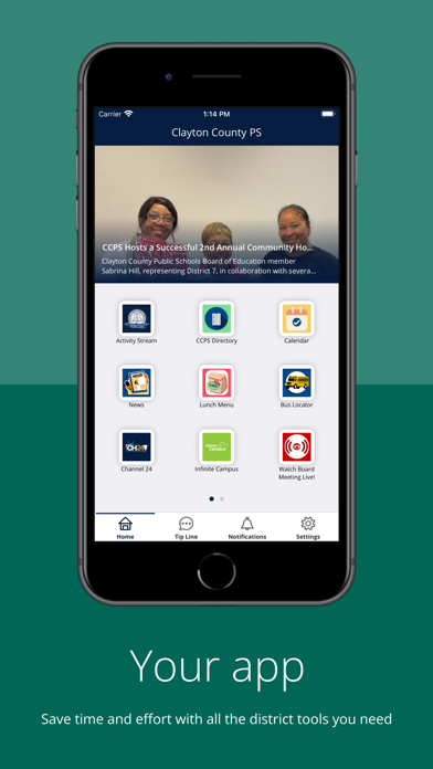 Screenshot 1 of Clayton County PS App