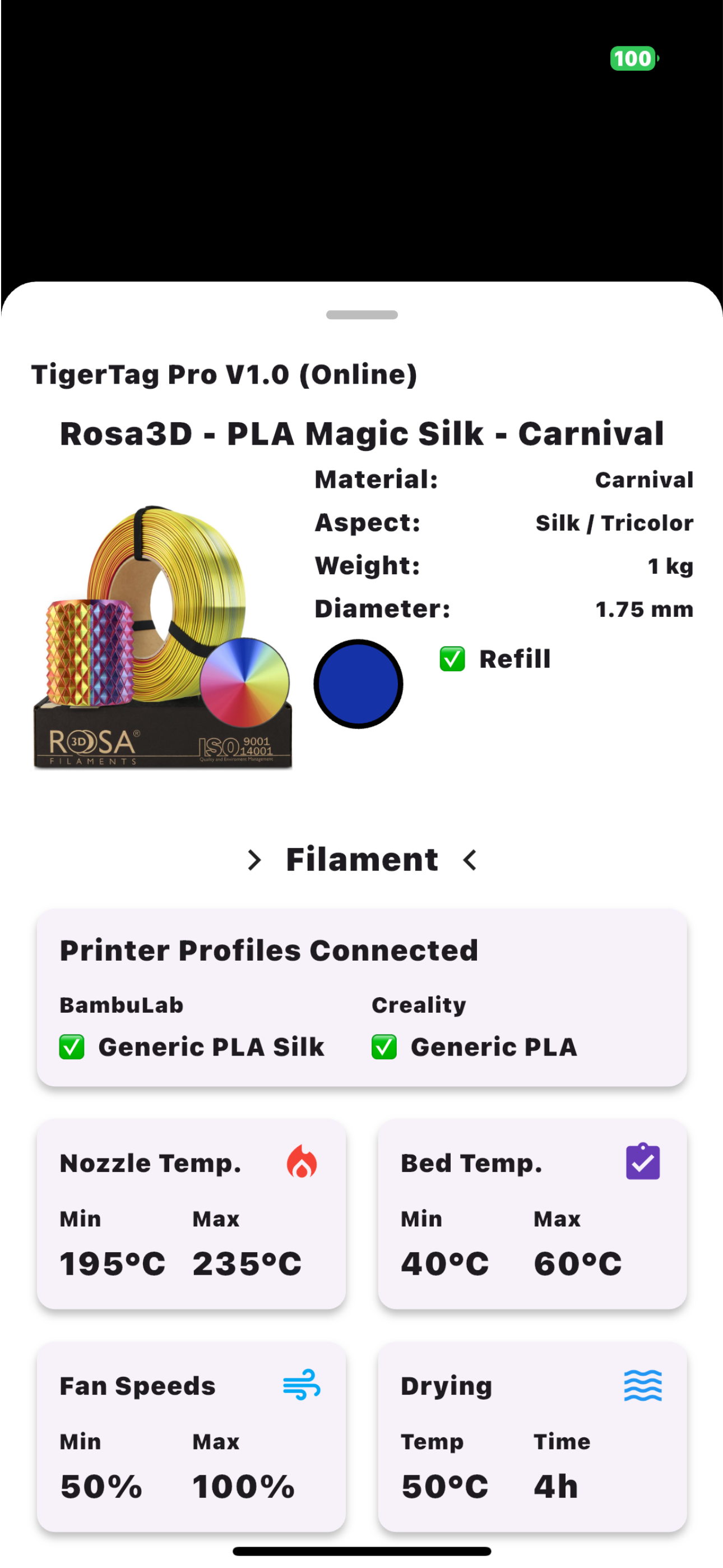 TigerTag RFID Connect screenshot 3