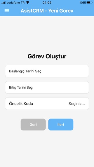 AsistCRM X Screenshot