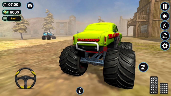 越野怪物卡車泥土 4x4