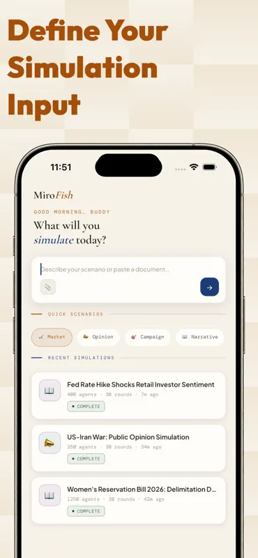 Mirofish-AI Simulation Engine screenshot 4 of 8
