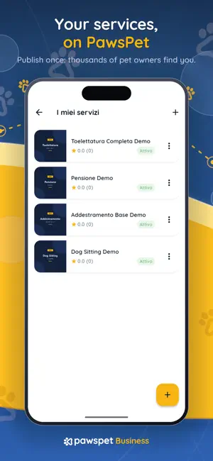 PawsPet Business screenshot 3