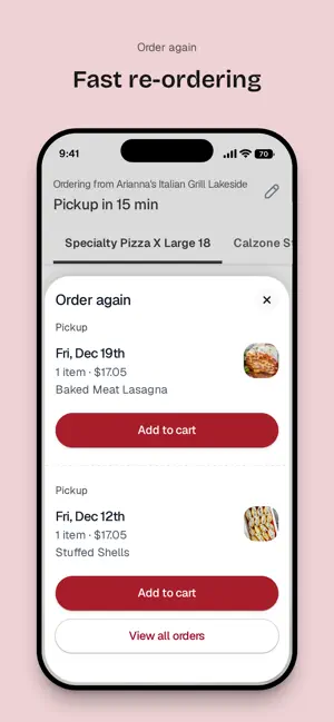 Arianna's Italian Grill screenshot 4