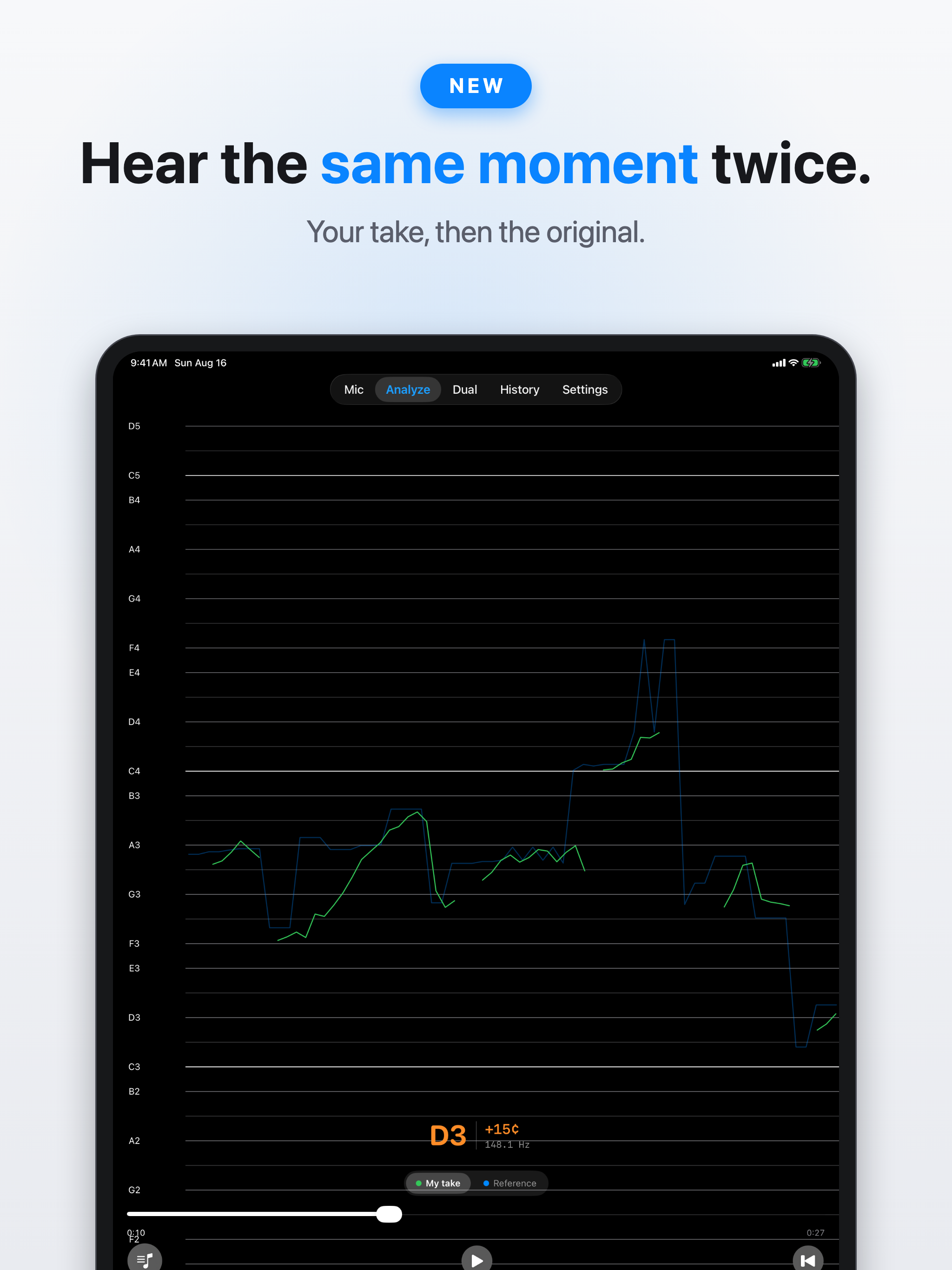 PitchMonitorPro - Vocal Visual screenshot 14