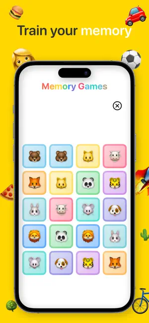 Memory games for adults . screenshot 1