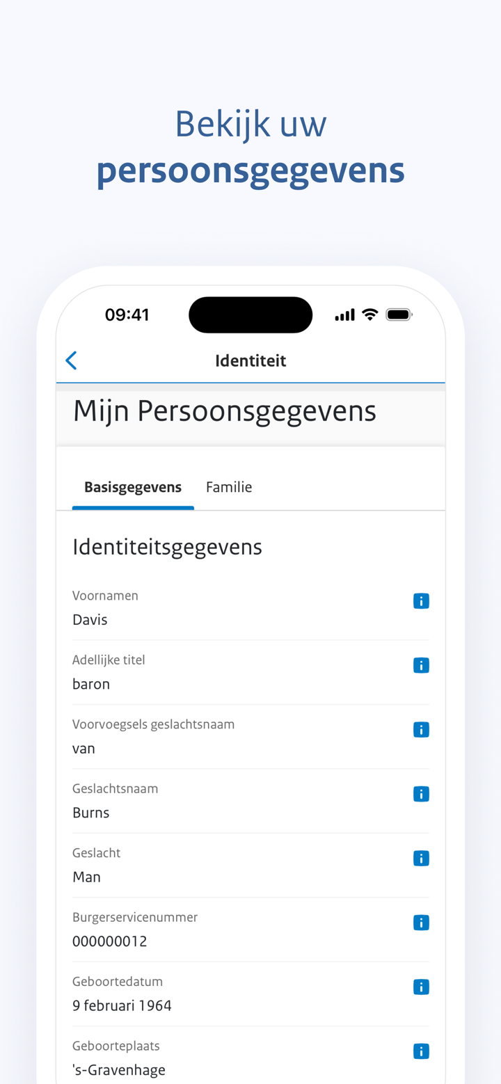 MijnGegevens screenshot 3