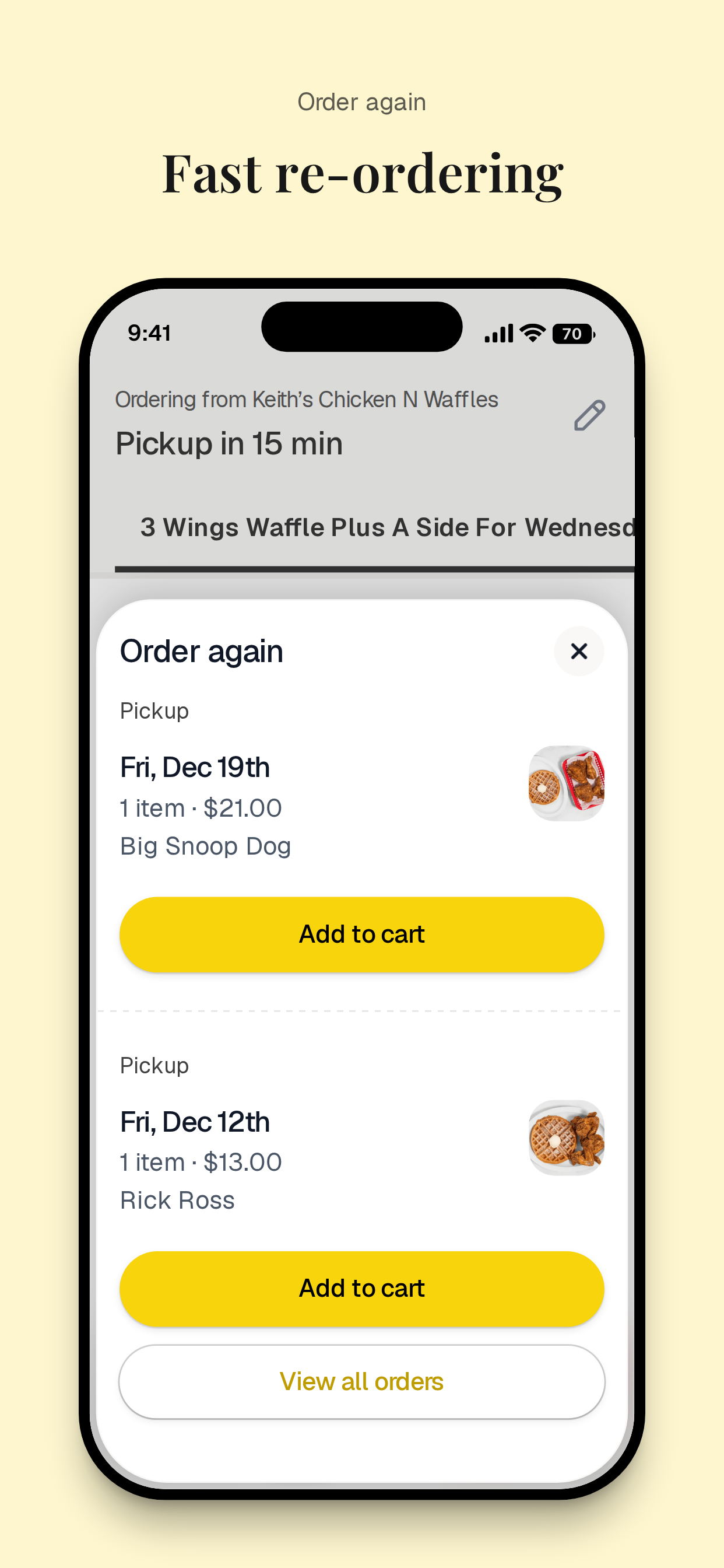 Keith’s Chicken N Waffles screenshot 4