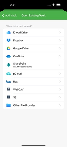 Cryptomator: Protect Privacy Screenshot 3 of 7