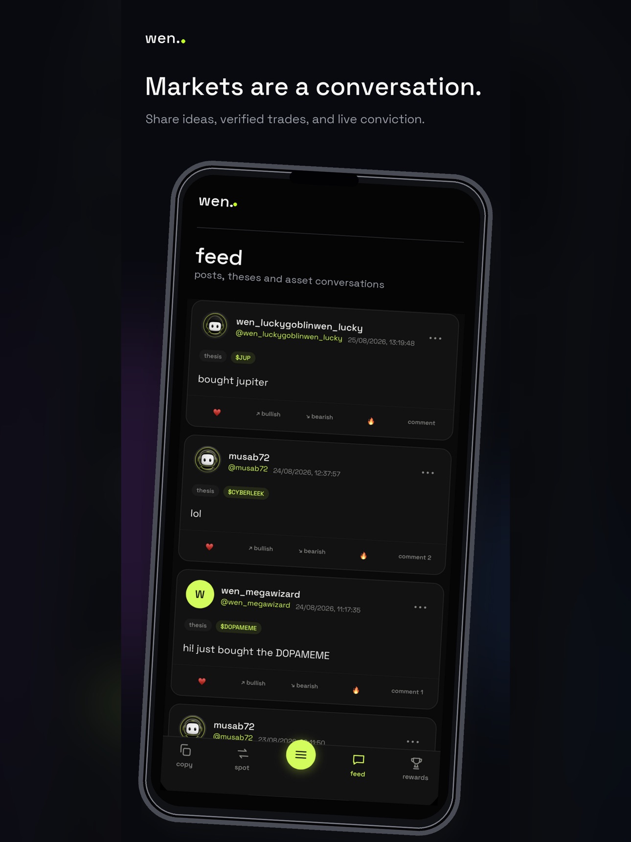 Screenshot 6 of Wen: Trade Crypto