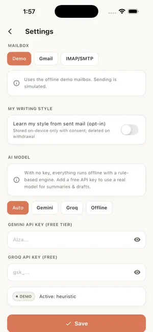 AI Email Reply screenshot 3