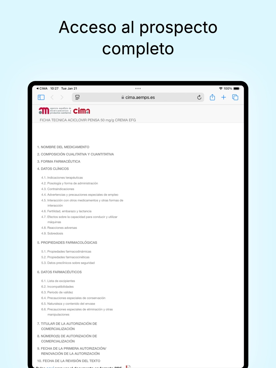 iPad screenshot