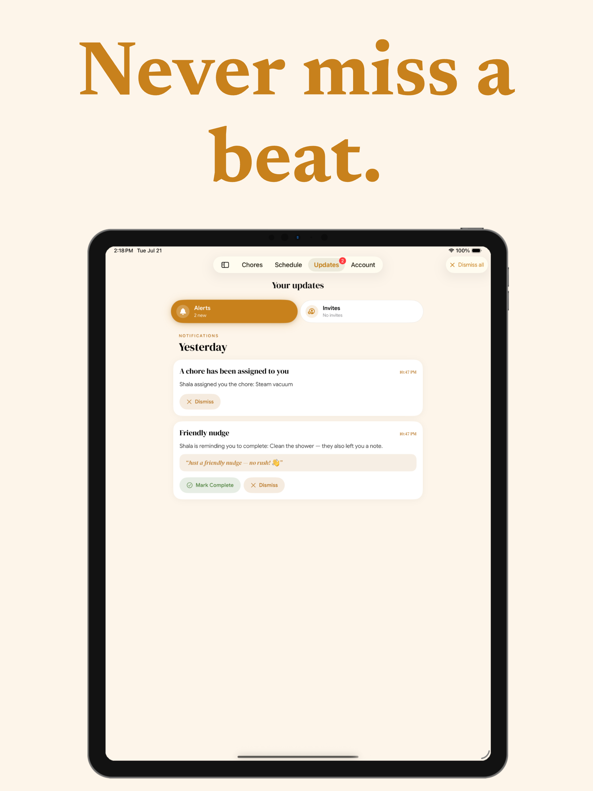 Spruce Up - Chore Manager screenshot 10