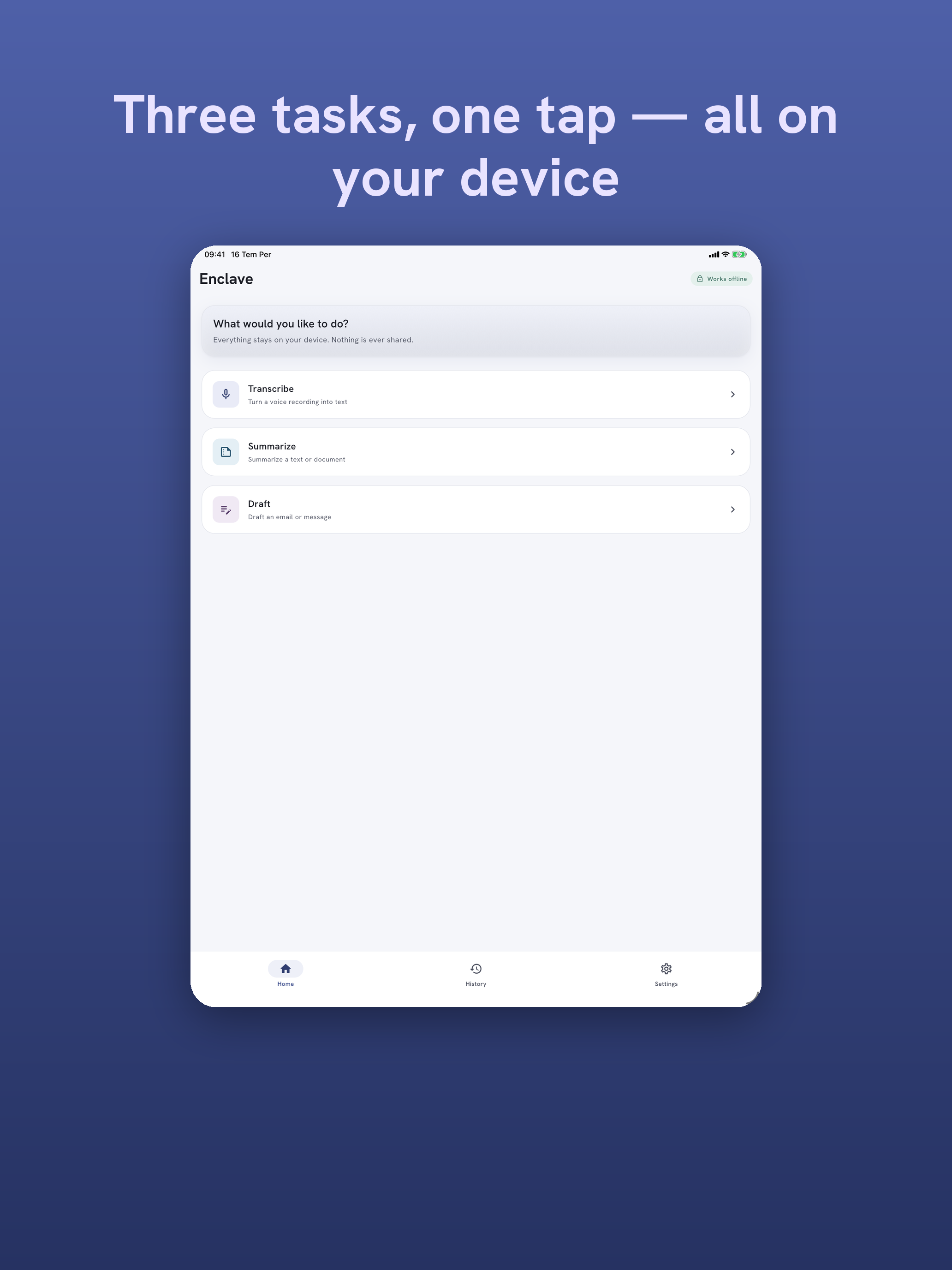 Enclave: On-Device AI screenshot 7