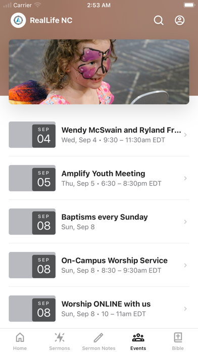 Real Life Church of NC Screenshot