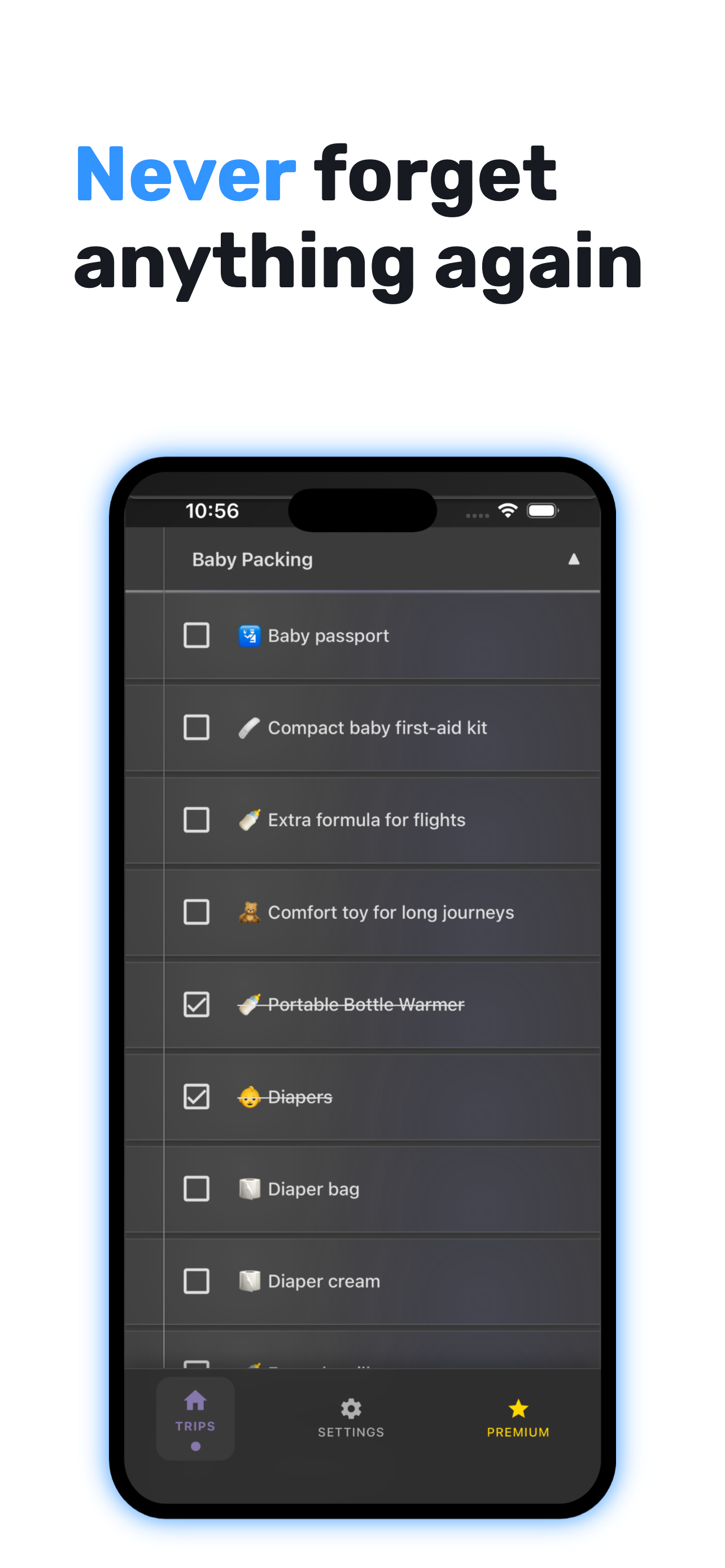 Trip Packing List PackMyTrip screenshot 7