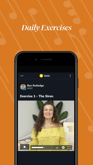 Tara Simon Studios iPhone screenshot 4 - Music app