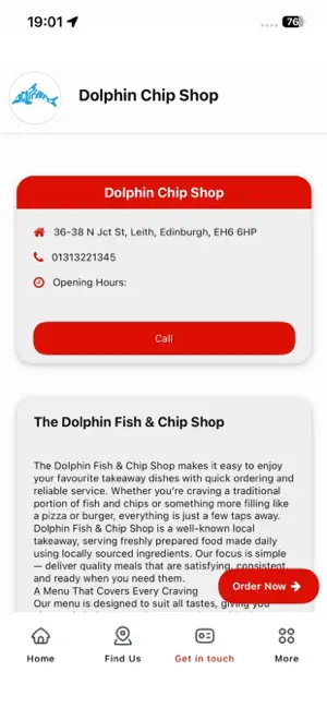 Dolphin Chip Shop Edinburgh screenshot 3