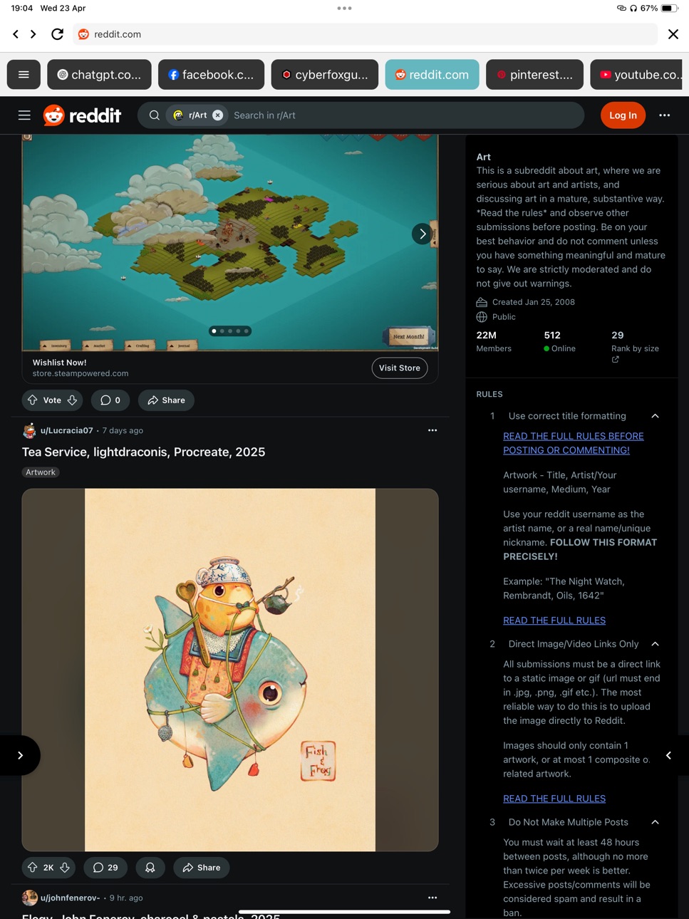 iPad screenshot