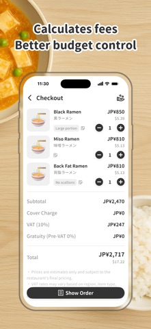 Menuie: AI Menu Translator Screenshot 4 of 8