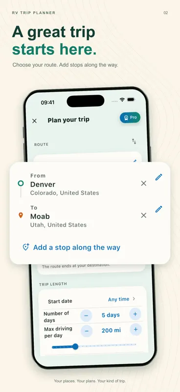 RV Trip Planner Camping Route screenshot 4 of 6