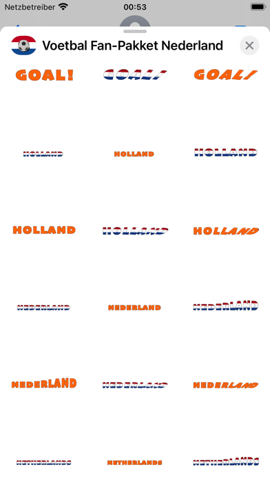Screenshot #2 pour Voetbal Fan-Pakket Nederland