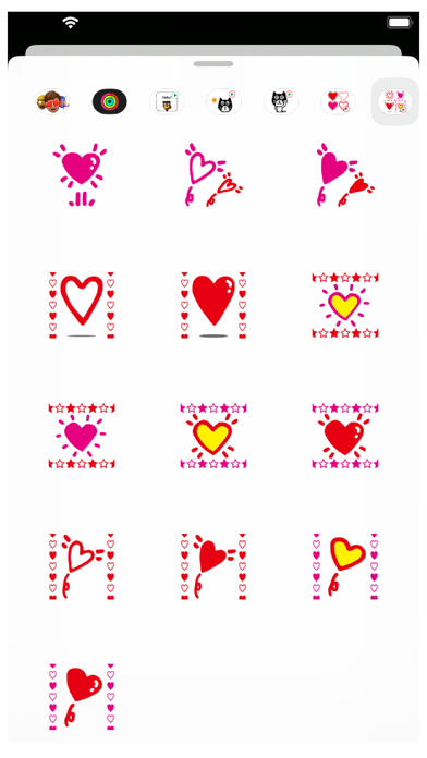 Screenshot #3 pour Heart Animation 5 Sticker