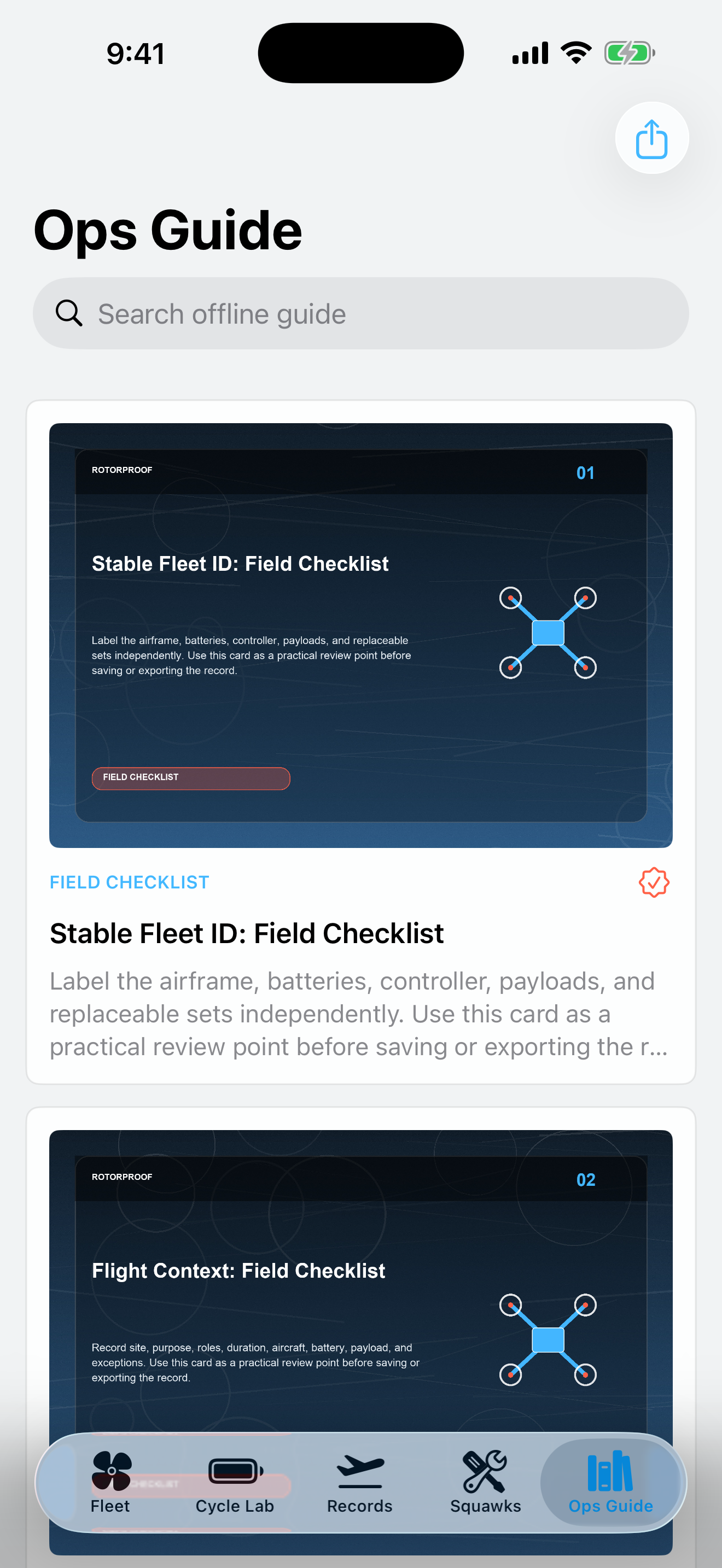 Rotorproof: Drone Ledger screenshot 3 of 3