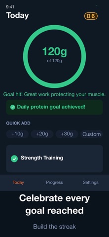 LeanMass: GLP-1 Muscle Tracker iPhone screenshot