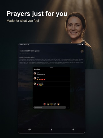 Bible Chat AI by VMP iPad screenshot