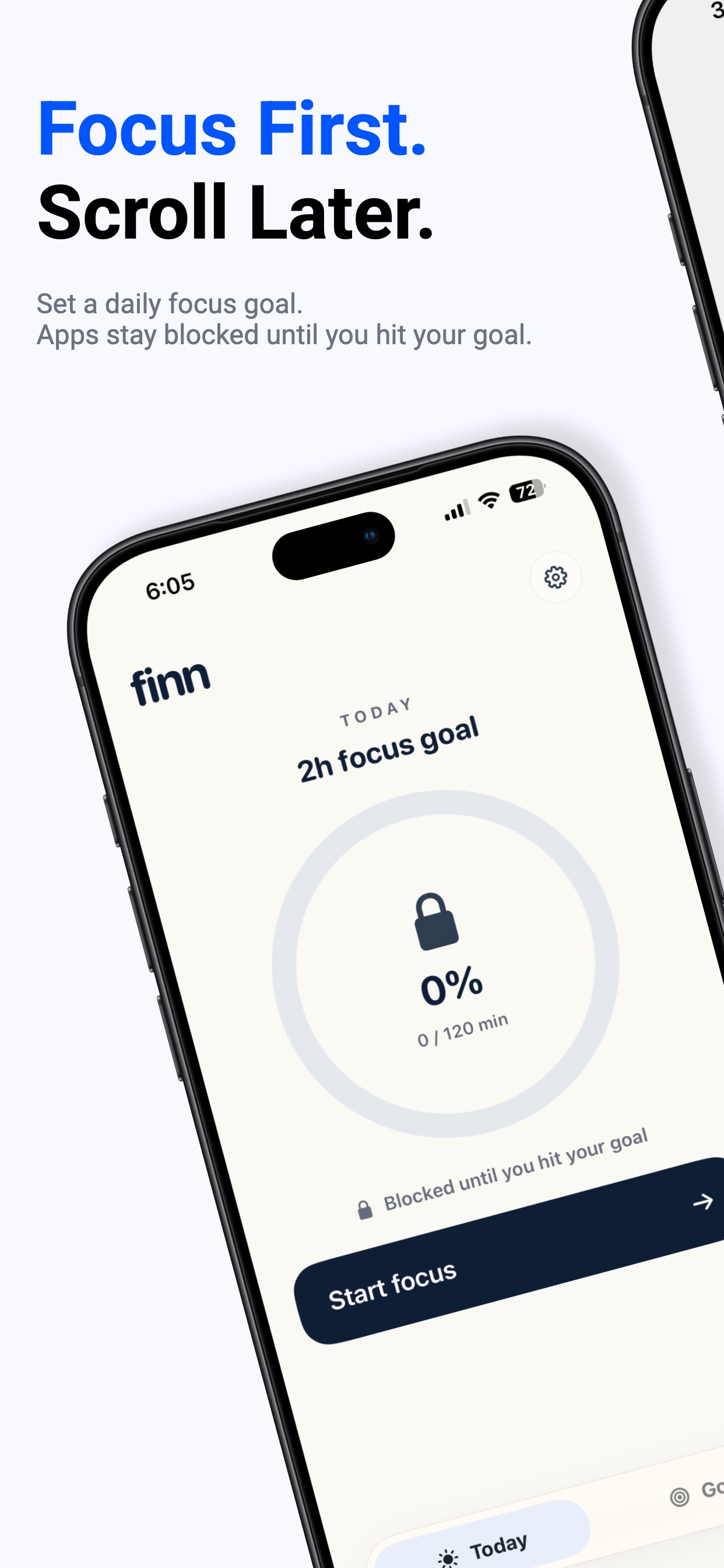 Screenshot 3 of Finn: Focus & App Blocker