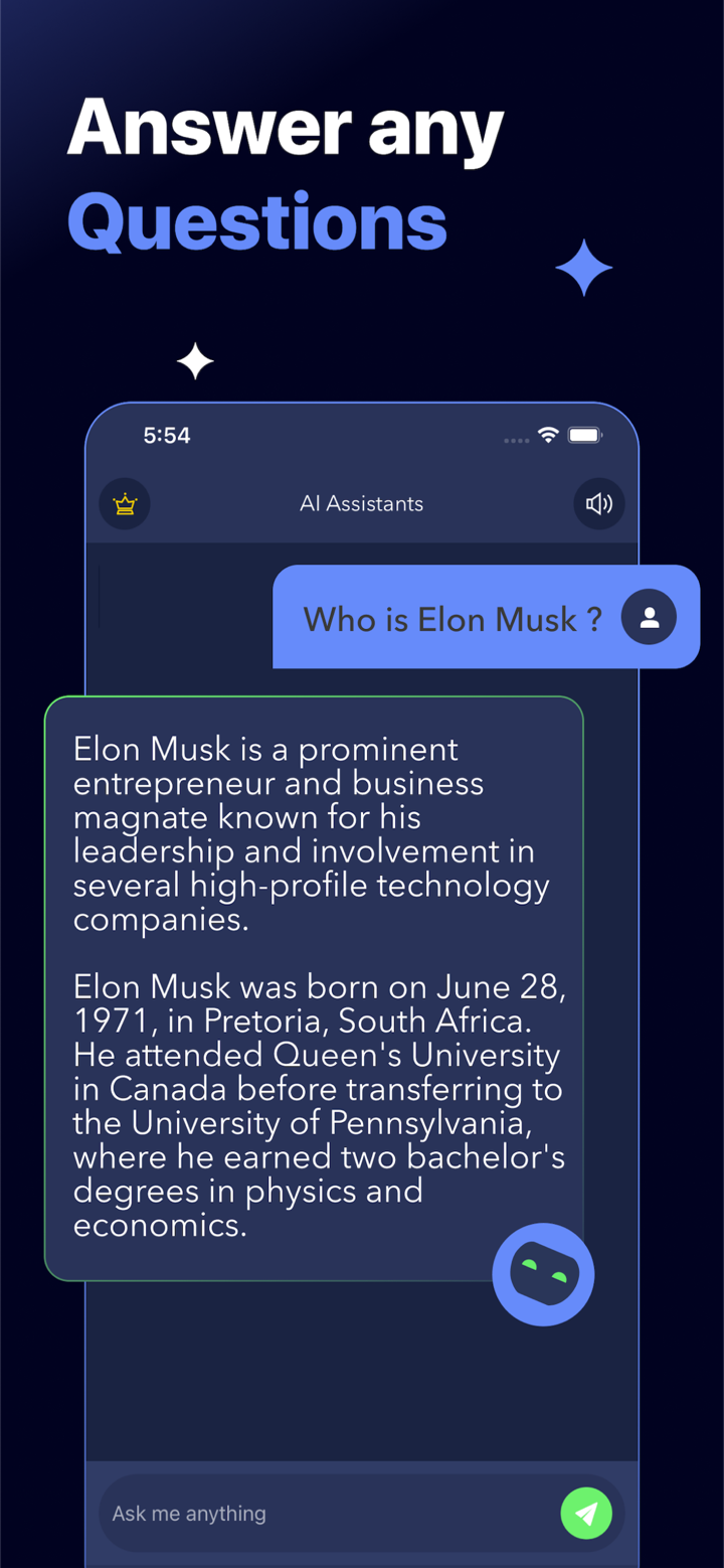 AI Chat Bot - Poly Chat Master screenshot 1