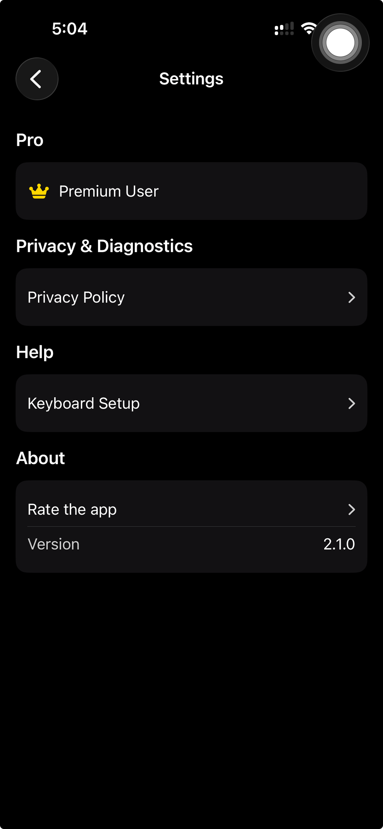 SnippetPad screenshot 9