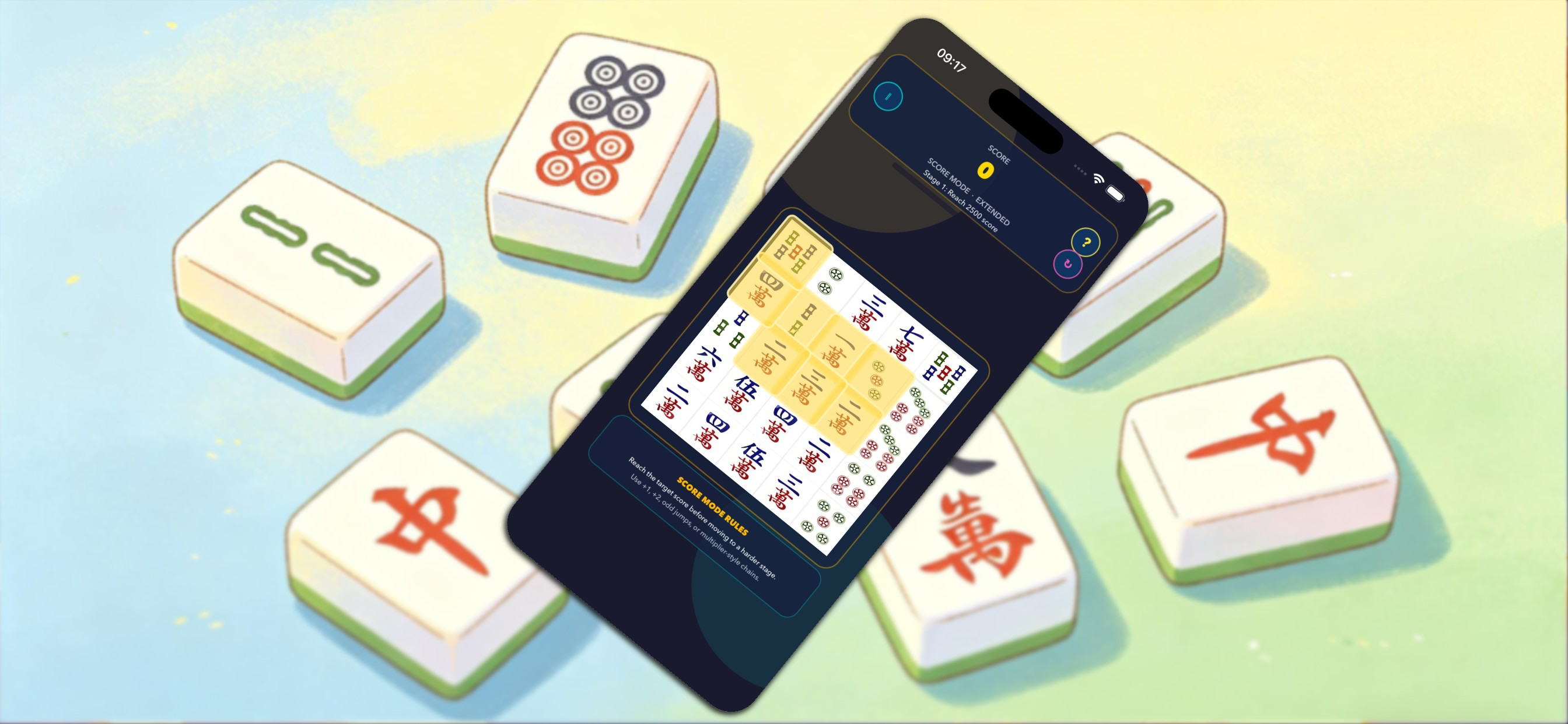 Mahjong Number Link