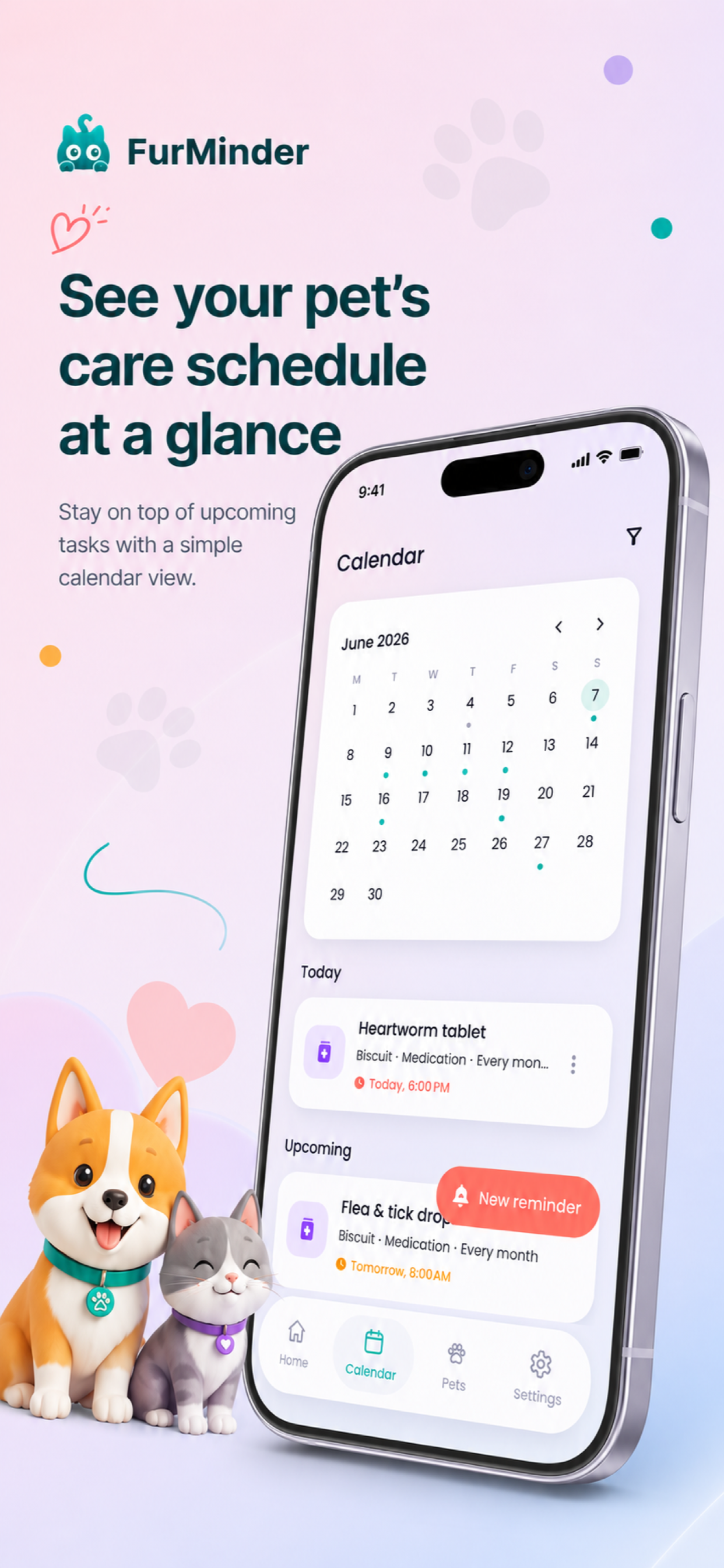 FurMinder: Pet Care
