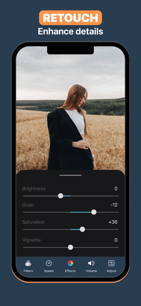 Video Editor · - Fine-Tune Adjustments