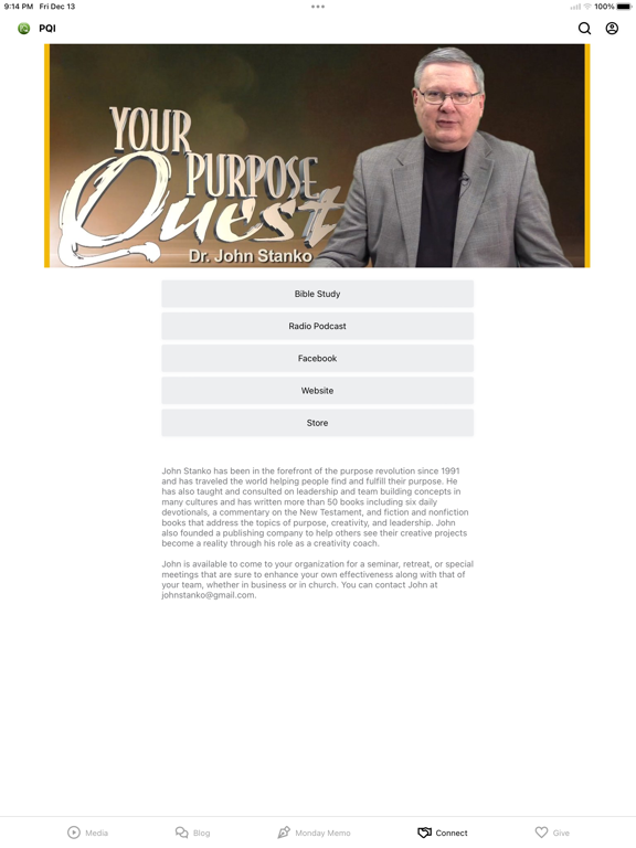 PurposeQuest International iPad screenshot 4 - Education app