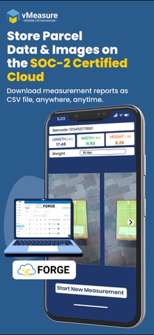 vMeasure Mobile Dimensioner Screenshot 7 of 10
