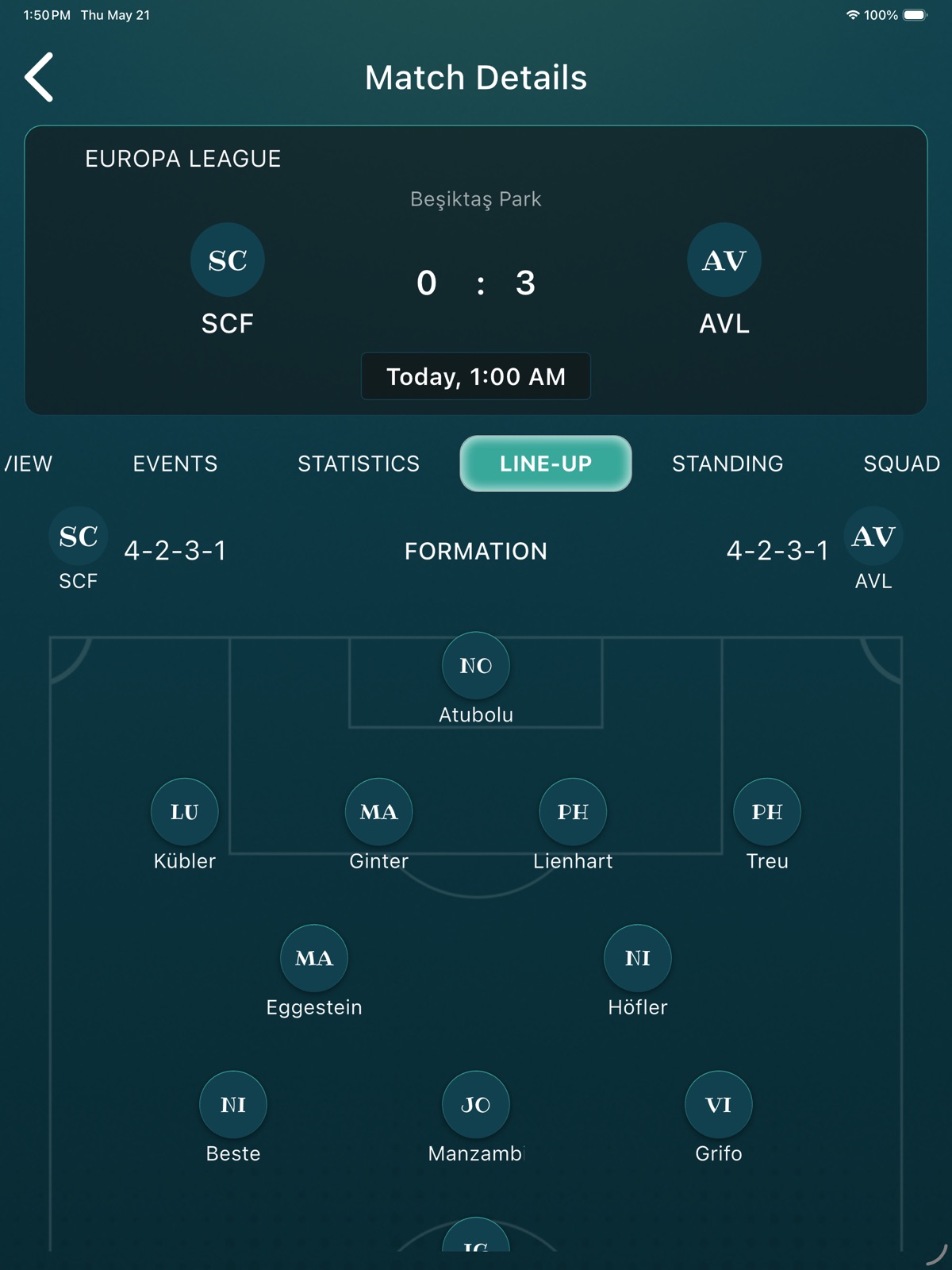 YOMA Football ipad screenshot 4