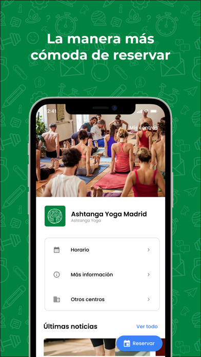Ashtanga Yoga Madrid Screenshot