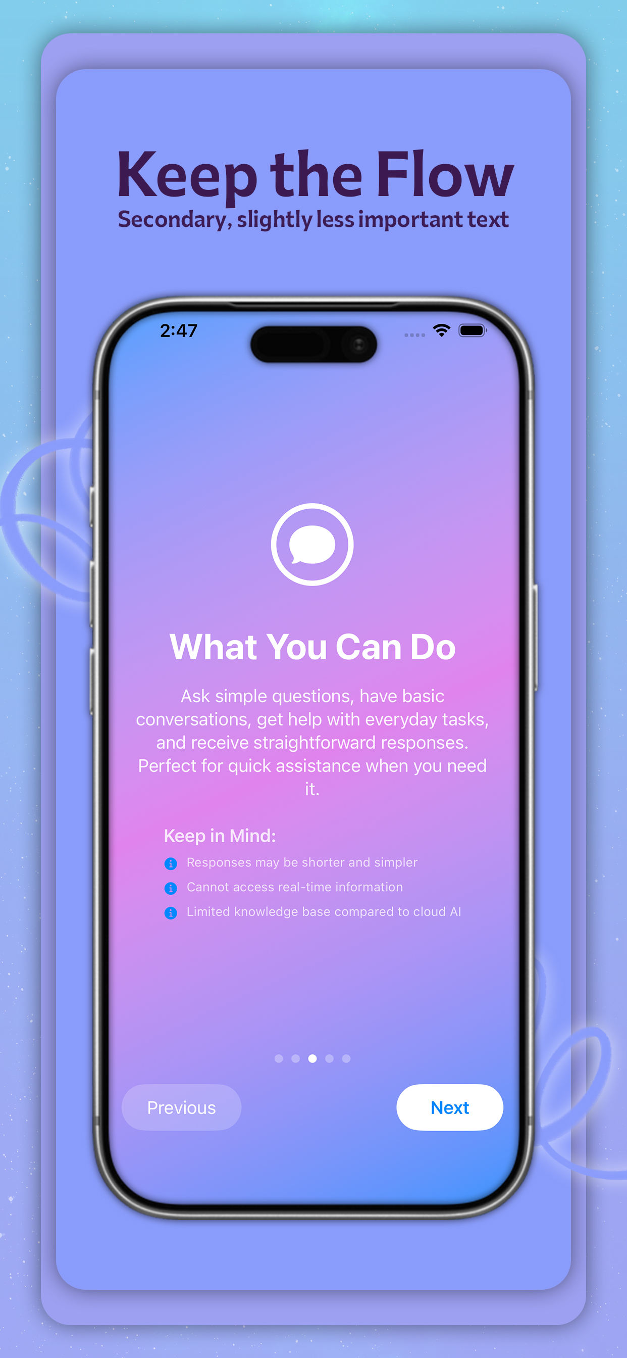 Offline AI On Device