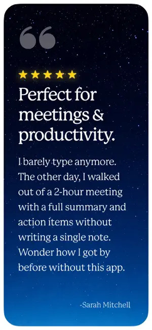 Voicenotes AI Notes & Meetings screenshot 5