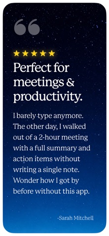 Voicenotes AI Notes & Meetings screenshot 5