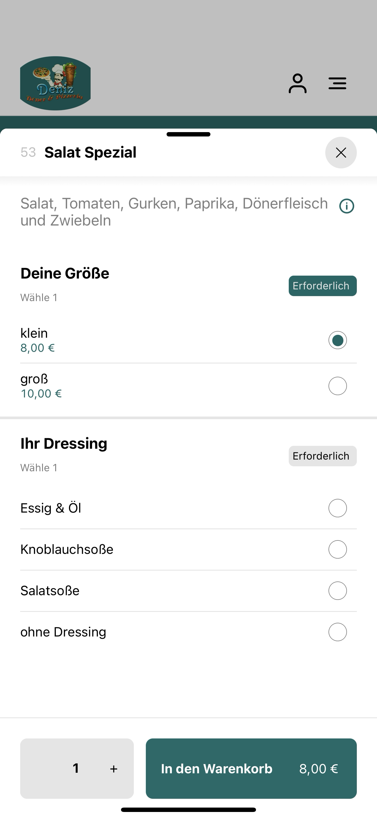 Deniz Döner und Pizzeria screenshot 4