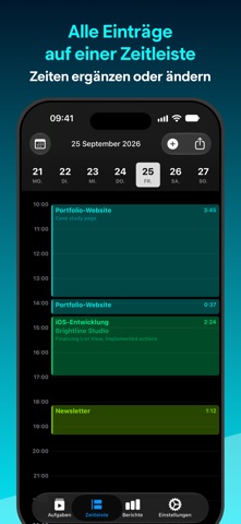 Timemator: Zeiterfassung — Screenshot 5
