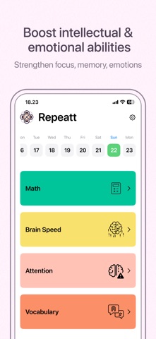 Repeatt: Self Improvement chat screenshot