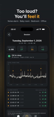 Decibly: Decibel Sound Meter Screenshot 5 of 6