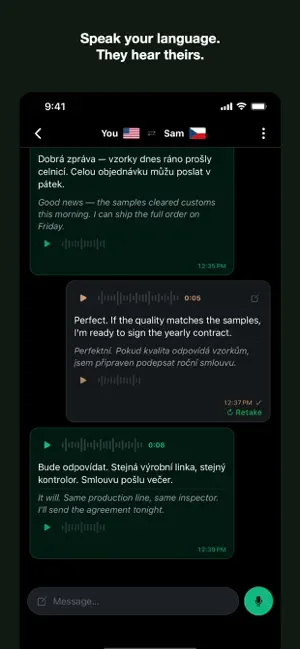 TalkPass: Voice Translator screenshot 2