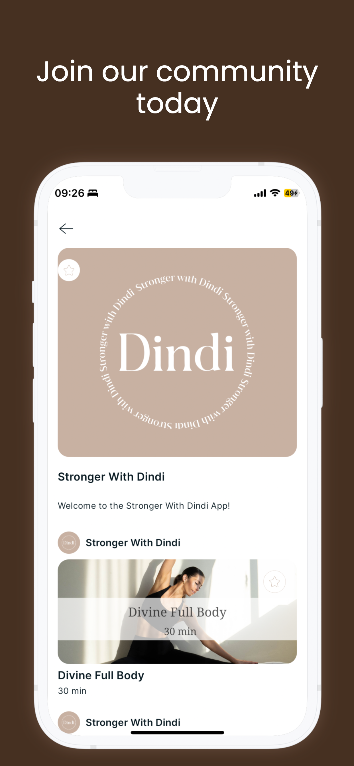 Stronger With Dindi